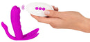 VIBRADOR DE TRIPLA ESTIMULAÇÃO LAMBE EFEITO AQUECIMENTO