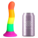 DILDOX POR ENGILY ROSS DILDO COR ARCO-ÍRIS 18 CM