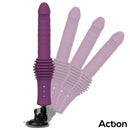 ACTION ROXER MÁQUINA DE SEXO COM VIBRAÇÃO, MOVIMENTO DE IMPULSO, EFEITO DE CALOR E CONTROLO REMOTO
