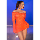 VESTIDO CR-4859 LARANJA CHILIROSE