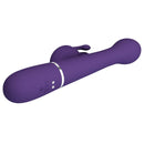 VIBRADOR PRETTYLOVE DEJON COM BOLAS DE IMPULSO E ROTAÇÃO USB