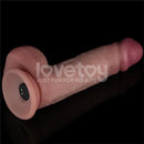 VIBRADOR REALISTICO DUPLA DENSIDADE 20 CM (8")