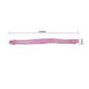 DILDO DOUBLE ROSA 44CM