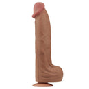 DILDO DUAL REALISTICO LAYER SLIDING SKIN 14"