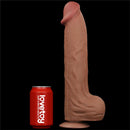 DILDO DUAL REALISTICO LAYER SLIDING SKIN 14"