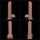 DILDO DUAL LAYERED 8"