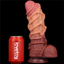 DILDO DUAL LAYERED KING SIZE NATURE 10.5"