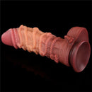 DILDO DUAL LAYERED KING SIZE NATURE 10.5"