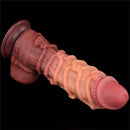 DILDO DUAL LAYERED KING SIZE NATURE 10.5"
