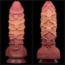 DILDO DUAL LAYERED KING SIZE NATURE 10.5"