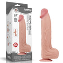 DILDO DUAL REALISTICO LAYER SLIDING SKIN 14"