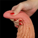 DILDO LÍNGUA DUAL LAYER 10"