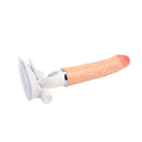 DILDO REALISTICO COM VENTOSA E VIBRAÇÃO 10.3"