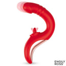 VIBRADOR DRAKO COM IMPULDO E LÍNGUA ROTATIVA 360º