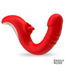 VIBRADOR DRAKO COM IMPULDO E LÍNGUA ROTATIVA 360º
