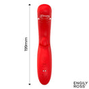 VIBRADOR DRAKO COM IMPULDO E LÍNGUA ROTATIVA 360º