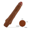 VIBRADOR REALISTICO DRYAD 9.8" MULATO