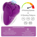 LOVETOY FLICKER ESTIMULADOR COM MOVIMENTO DE BATER