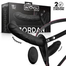 ARNÊS JORDAN DILDO DUPLO COM VIBRAÇÃO E CONTROLO REMOTO