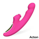 VIBRADOR ENLES COM BOLA BATIDA, IMPULSO E FUNÇÃO DE CALOR