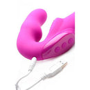STRAP ON EVOKE COM VIBRAÇÃO DOBLE