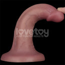 LOVETOY DILDO DUAL DENSITY COM VIBRAÇÃO 6