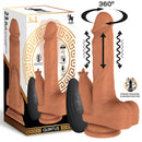 DILDO COM VIBRAÇÃO QUINTUS, MOVIMENTO DE IMPULSO E ONDA 360º  9" - 23CM