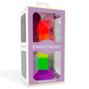DILDOX POR ENGILY ROSS DILDO COR ARCO-ÍRIS 18 CM