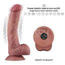 LOVETOY DILDO DUAL DENSITY COM VIBRAÇÃO 9