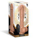 DILDO COM VIBRAÇÃO FLAVIUS, MOVIMENTO DE IMPULSO E ONDA 360º 9" - 23CM