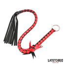 CHICOTE COM DESIGN DIAMANTE BIDIRECIONAL