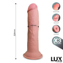 DILDO FRITZ REALISTA TRIPLA TEXTURA 9