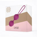 BOLAS DOBLE KEGEL SILICONE LILÁS