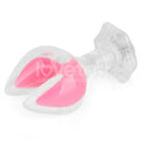 PLUG ANAL GEMORIA EM SILICONE COM PONTAS DUPLAS QUE BRILHAM NO ESCURO