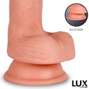 DILDO HANS TRIPLA DENSIDADE COM TESTÍCULOS 7.2"