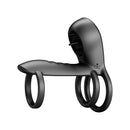 PRETTYLOVE ANEL VIBRATÓRIO JAMMY TRIPLE USB PRETO