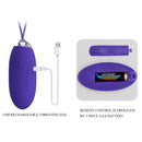 OVO VIBRATÓRIO DE SILICONE USB COM CONTROLE REMOTO