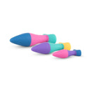 CONJUNTO DE 3 PLUGS ANAIS COLORIDOS