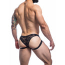 CUECA DE RENDA COM SUSPENSÓRIOS