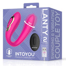 VIBRADOR PARA CASAL LANTY COM OSCILAÇÃO 360º E CONTROLE REMOTO