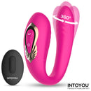 VIBRADOR PARA CASAL LANTY COM OSCILAÇÃO 360º E CONTROLE REMOTO