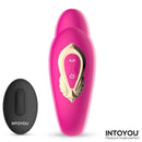 VIBRADOR PARA CASAL LANTY COM OSCILAÇÃO 360º E CONTROLE REMOTO