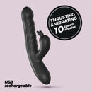 LAPIN VIBRADOR RECARREGÁVEL RABBIT COM IMPULSO CRUSHIOUS
