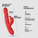 LAPIN VIBRADOR RECARREGÁVEL RABBIT COM IMPULSO CRUSHIOUS