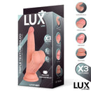DILDO MAX TRIPLA DENSIDADE COM TESTÍCULOS 7.3"