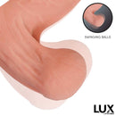 DILDO MAX TRIPLA DENSIDADE COM TESTÍCULOS 7.3"
