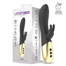 VIBRADOR LEUMS COM ESTIMULADOR DE CLITÓRIS E AQUECIMENTO