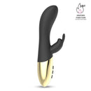 VIBRADOR LEUMS COM ESTIMULADOR DE CLITÓRIS E AQUECIMENTO