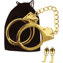 ALGEMAS BDSM EM METAL DE LUXO DOURADO