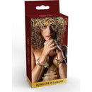 ALGEMAS BDSM EM METAL DOURADO COM BRILHANTES